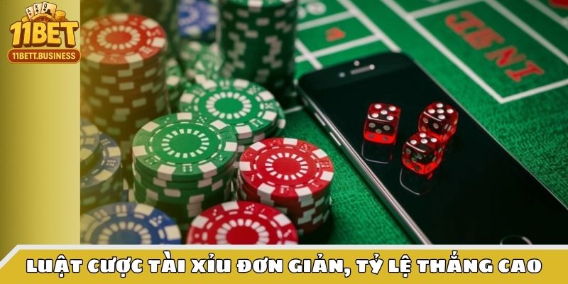 Luật cược tài xỉu đơn giản, tỷ lệ thắng cao